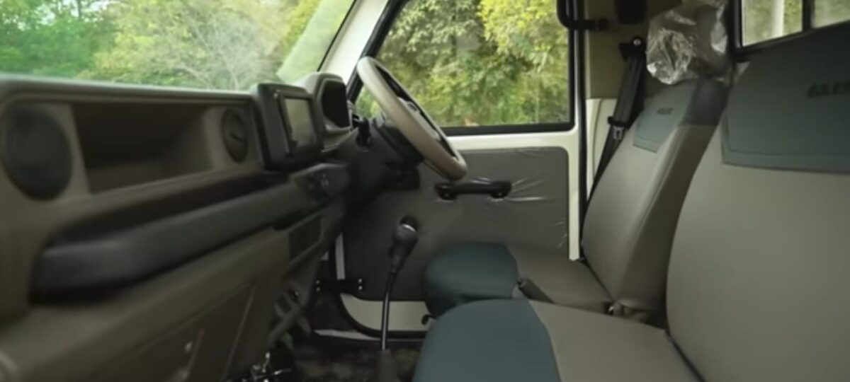 Mahindra Bolero HD interior