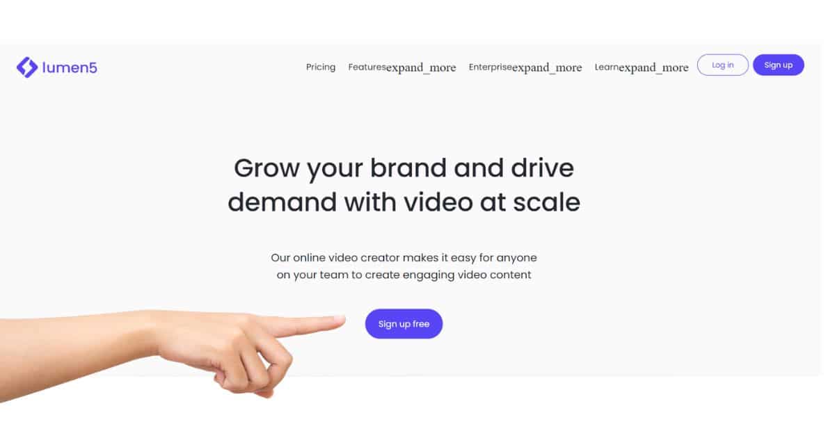 lumen5 ai mein account kaise banaye 